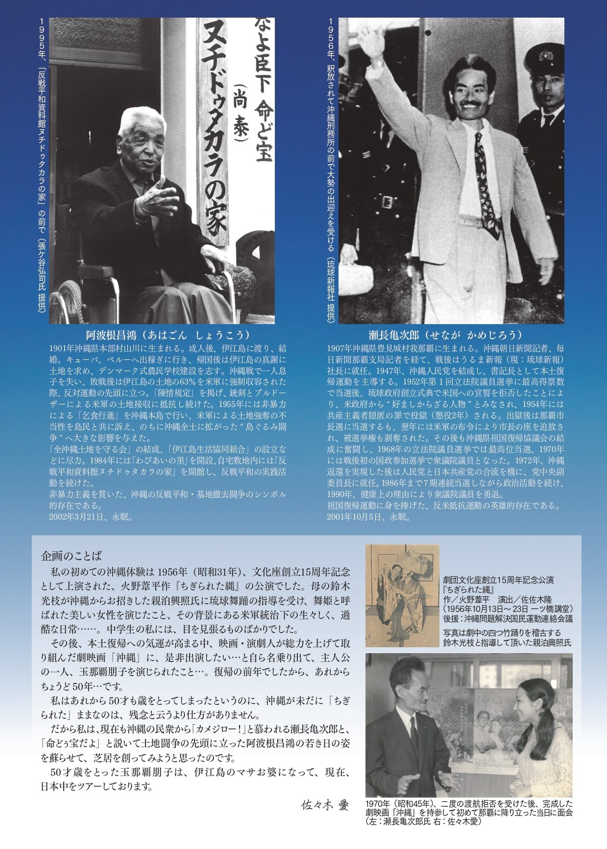 上演アーカイブス